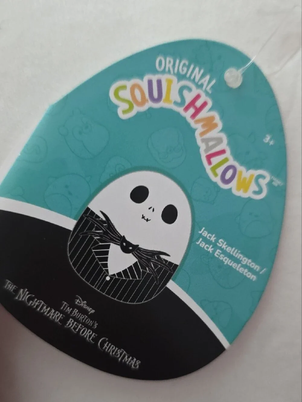 Jumbo Jack Skeleton Squishmallow Plush